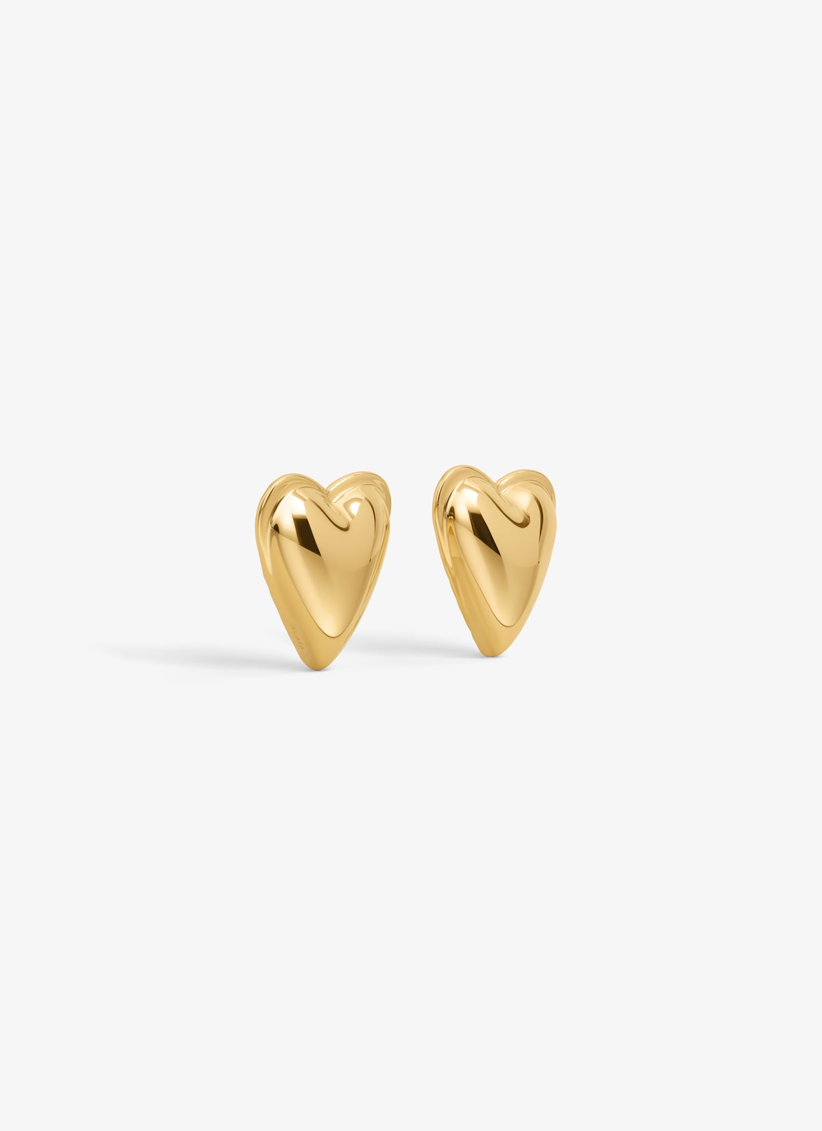 LE CŒUR BOMBÉ EARRINGS ALAÏA GOLD LE CŒUR BOMBÉ EARRINGS